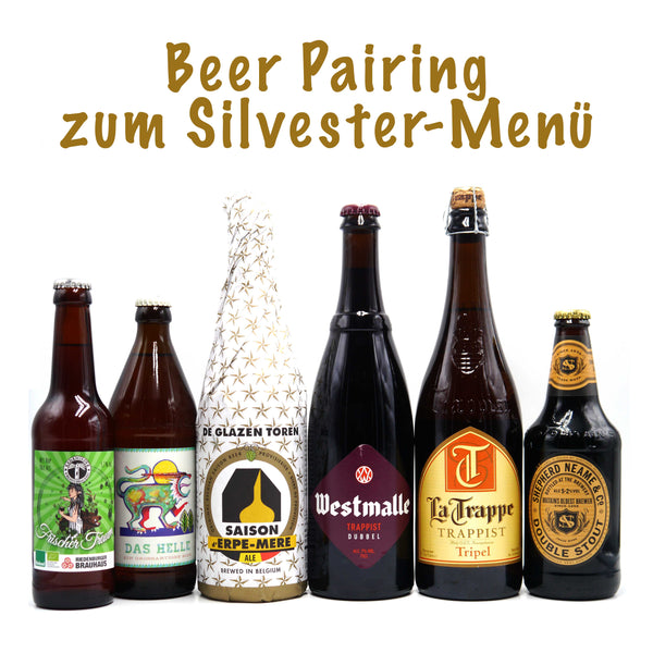 🍺 Bier Pairing 🧨 zum Silvester Menü 🍴