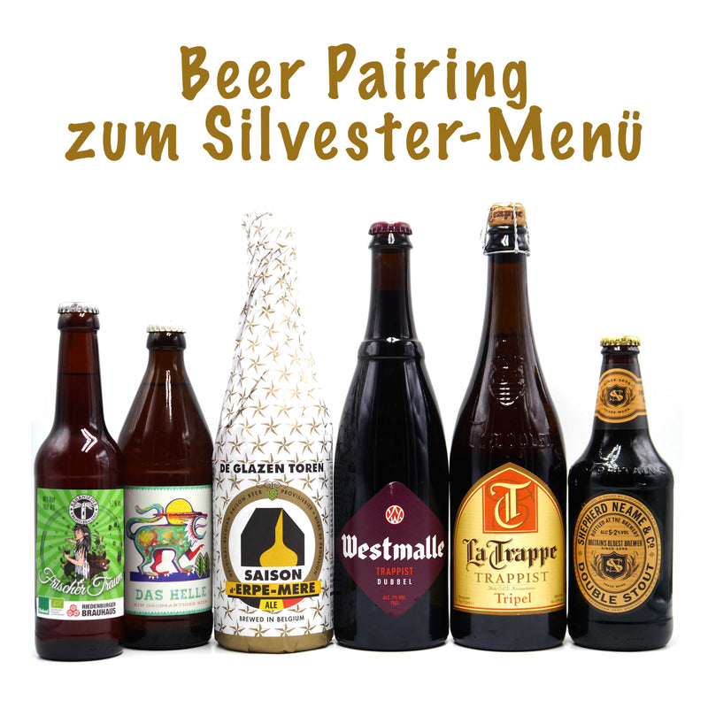 🍺 Bier Pairing 🧨 zum Silvester Menü 🍴