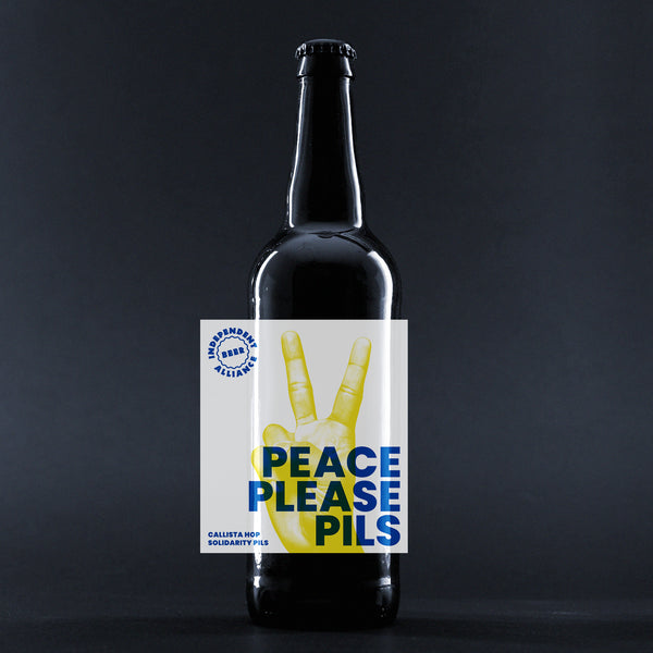 Charity Bier PEACE PLEASE PILS