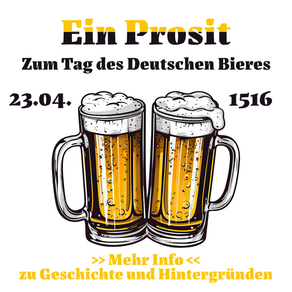 Der Tag des Deutschen Bieres am 23.04.