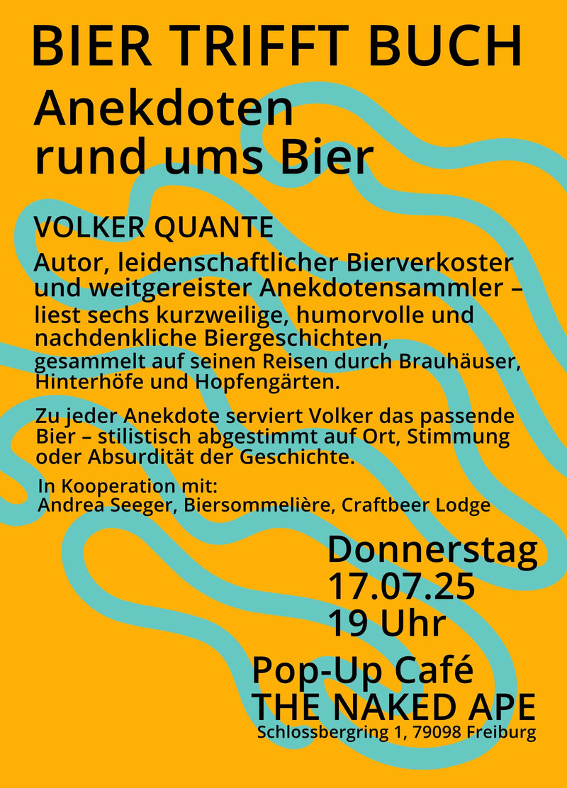 BIER TRIFFT BUCH mit Volker Quante