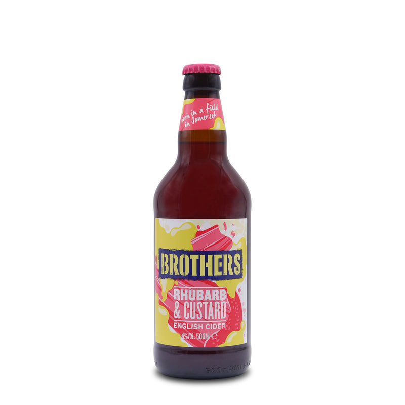 Brothers RHUBARB & CUSTARD 500ml