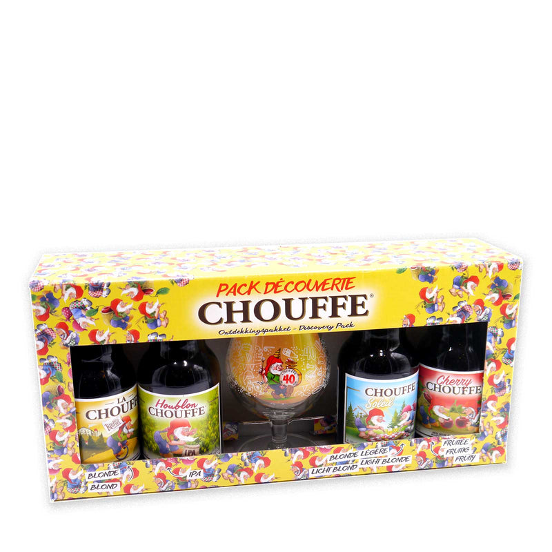 Geschenkset CHOUFFE MIT GLAS