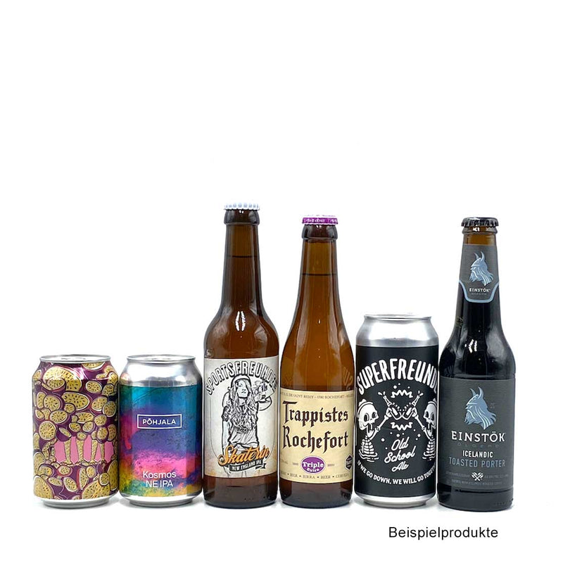 3 Monate Abo CRAFTBEER BOX 6er