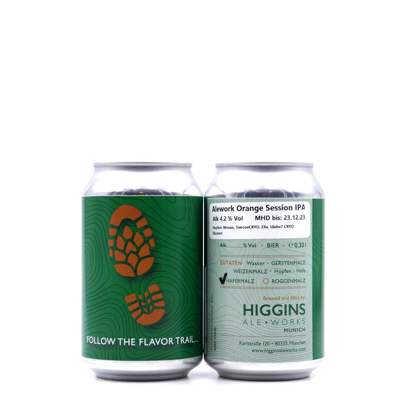 Higgins Ale Works ORANGE SESSION IPA