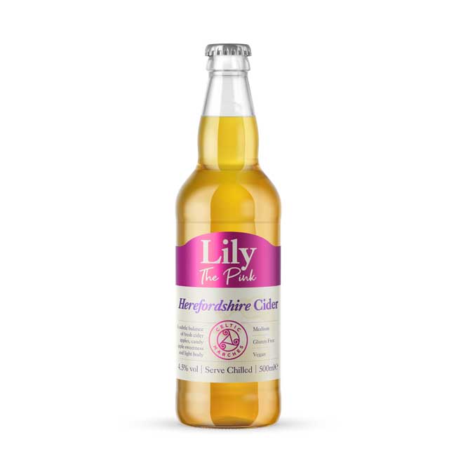 Celtic Marches Cider LILY THE PINK
