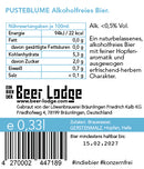 Beer Lodge PUSTEBLUME alkoholfrei