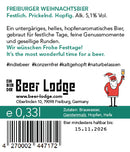 Beer Lodge FREIBURGER WEIHNACHTSBIER