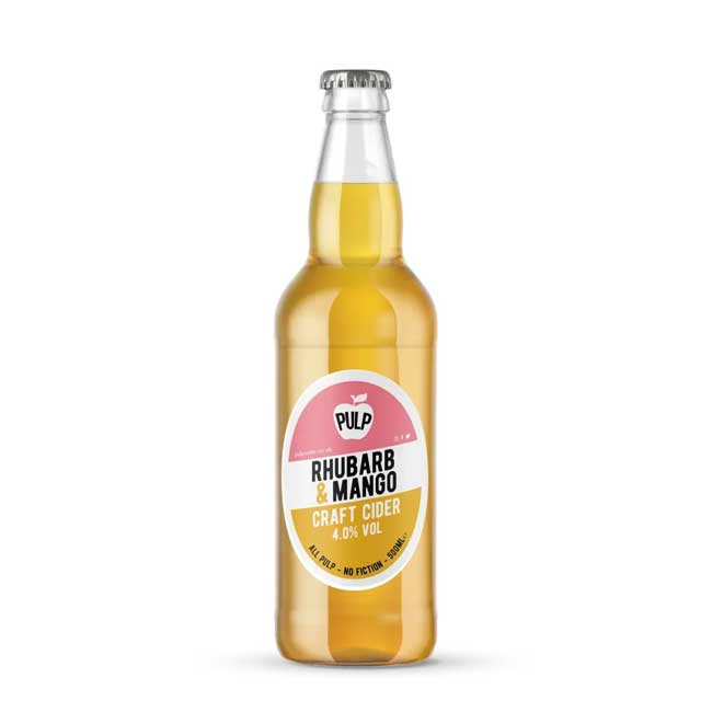 Celtic Marches Cider PULP RHUBARB & MANGO 500ml