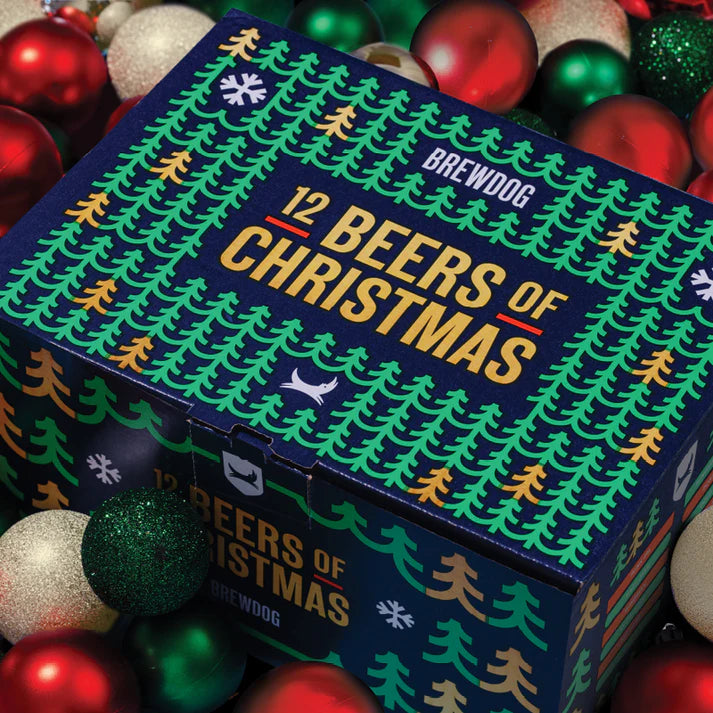 Brewdog 12 BEERS OF CHRISTMAS GIFTBOX  (12 Dosen)