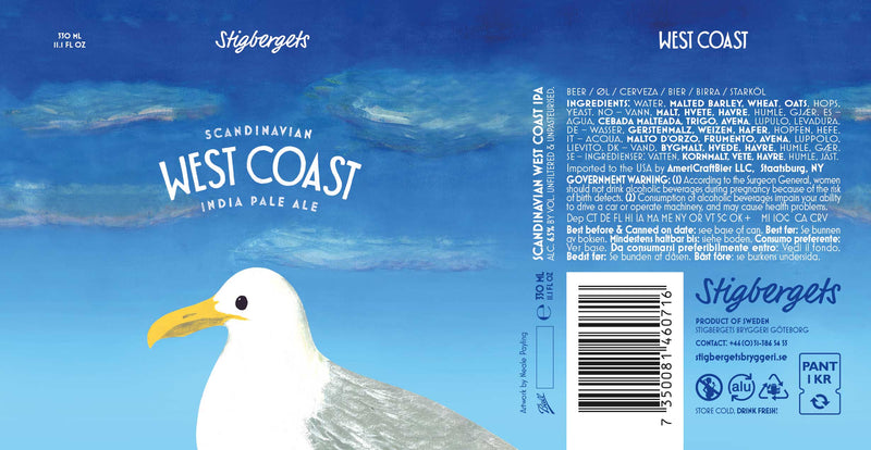 Stigbergets - WEST COAST IPA (Dose)
