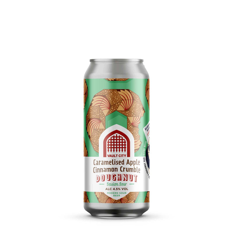 Vault City CARAMELISED APPLE CINNAMON CRUMBLE DOUGHNUT