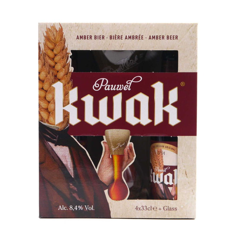 Geschenkset KWAK mit Glas