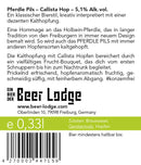 Beer Lodge PFERDLE PILS Callista Hop